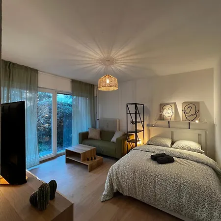 Proche Centre Mulhouse - Studio Cosy Exterior foto